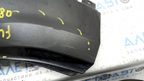 Front bumper lip left Audi Q8 19-23 graphite, scratches
