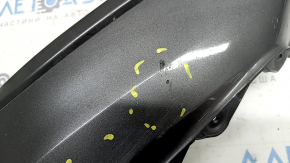 Right front bumper lip Audi Q8 19-23 graphite, worn, chips