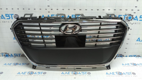 Radiator grille Hyundai Sonata 16-17 Hybrid, under the radar