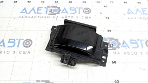 Right radiator grille trim for Audi Q8 19-26, under radar, gloss black, chips
