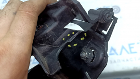 Front bumper mount, right wing, Audi Q8 19-24, broken latches, missing fragment