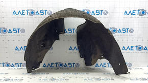 The rear left fender liner of Toyota Camry v50 12-14 usa is torn