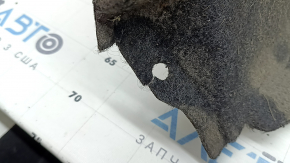 The rear left fender liner of Toyota Camry v50 12-14 usa is torn