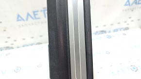 Rear right outer door sill trim Audi Q8 19-26 black with chrome, scratches