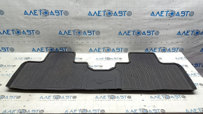 Set of floor mats for Ford Mustang Mach-E 21-26 black rubber, scuffed
