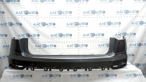 Bare rear bumper, upper part, Audi Q8 19-23, graphite, scratches, nicks