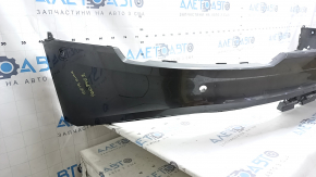 Bare rear bumper, lower part, Audi Q8 19-25, for parking sensors and Park Assist, without plug, graphite