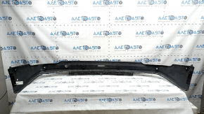 Bare rear bumper, lower part, Audi Q8 19-25, for parking sensors and Park Assist, without plug, graphite