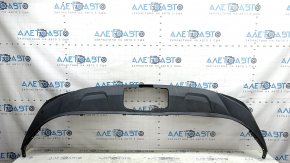 Rear bumper lip for Audi Q8 19-23 under towbar, structure, scratches, pressed