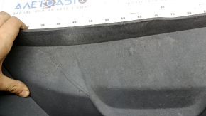 Rear bumper lip for Audi Q8 19-23 under towbar, structure, scratches, pressed