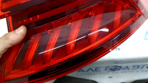 Audi Q8 19-26 right outer wing light scratches