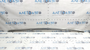 Left longitudinal roof rail for Audi Q8 19-26 chrome, glued
