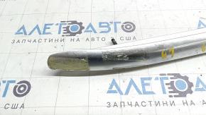 Left longitudinal roof rail for Audi Q8 19-26 chrome, glued