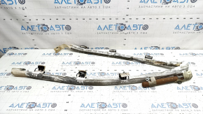Right side curtain airbag Audi Q8 19-26 rusty squib, covered in soot