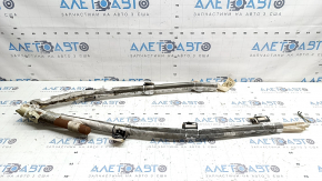 Right side curtain airbag Audi Q8 19-26 rusty squib, covered in soot