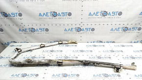 Left side curtain airbag Audi Q8 19-26, rusty squib, sooty, melted
