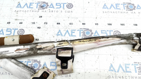 Left side curtain airbag Audi Q8 19-26, rusty squib, sooty, melted