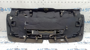 Lower tailgate trim for Audi Q8 19-26, black, without curtain on glass, scratches