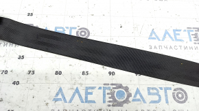 Driver's seat belt with squib for Audi Q8 19-26, black, melted, covered in soot, rusty squib