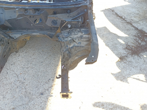 Front left quarter panel for Audi Q5 80A 18-25 on the body, black