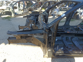 Front left quarter panel for Audi Q5 80A 18-25 on the body, black