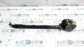 Seat belt 2 row left with squib for Audi Q8 19-26 black, rusty squib, sooty
