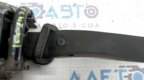 Seat belt 2 row right with squib for Audi Q8 19-26 black, rusty squib, sooty