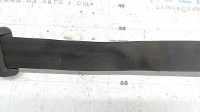 Seat belt 2 row right with squib for Audi Q8 19-26 black, rusty squib, sooty
