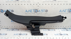 Lower right rear pillar trim Audi Q8 19-26 black, scratches