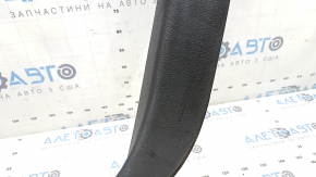 Left trunk door trim for Audi Q8 19-26, black, scratched, sooty