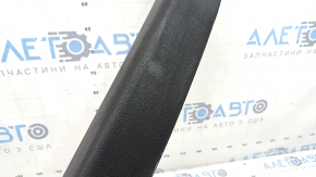 Left trunk door trim for Audi Q8 19-26, black, scratched, sooty