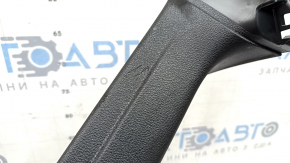 Left trunk door trim for Audi Q8 19-26, black, scratched, sooty