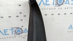 Right trunk door trim for Audi Q8 19-26, black, scratched, sooty