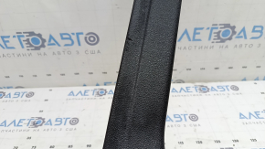 Right trunk door trim for Audi Q8 19-26, black, scratched, sooty