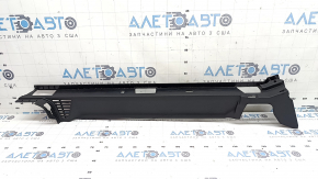 Left trunk floor bracket for Audi Q8 19-26, black, scratched