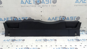 Audi Q8 19-26 front trunk floor bracket, worn, covered in soot