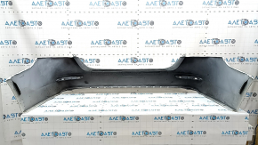 Bare rear bumper Honda Accord 23-26 without parking sensors, white, broken mount, scratches