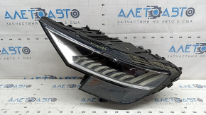 Front left headlight assembly Audi Q8 19-24 LED, Matrix beam, polished, scratches