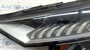 Front left headlight assembly Audi Q8 19-24 LED, Matrix beam, polished, scratches
