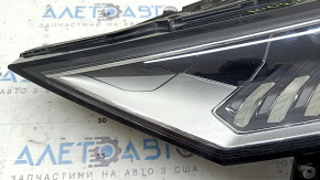 Front left headlight assembly Audi Q8 19-24 LED, Matrix beam, polished, scratches