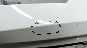 Bare front bumper Honda Accord 23-26 without parking sensors, white, dents