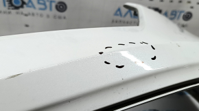 Bare front bumper Honda Accord 23-26 without parking sensors, white, dents