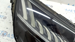 Front right headlight assembly Audi Q8 19-24 LED, Matrix beam, polished, scratches