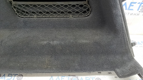 Left arch trim for Audi Q8 20-26, black, under air suspension, covered in soot