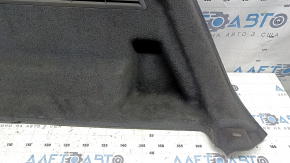 Right arch trim for Audi Q8 19-26, black, sooty