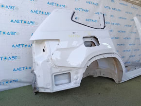 Quarter wing rear right VW Atlas 24-26 sawed off with the central pillar, white