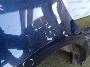 Lincoln MKZ 13-20 rear right quarter wing, sawn off with central pillar, blue, dents, bumps