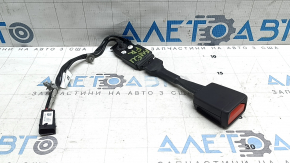 Ford Mustang Mach-E 21-26 passenger seat belt latch, black, with sensor