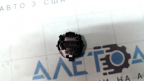 Start/stop button Audi Q8 21-26 black with gray, scratches, cracks on chrome