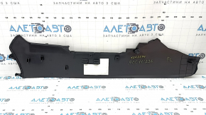 Left side center console trim for Honda Accord 23-26, large, black, scratches